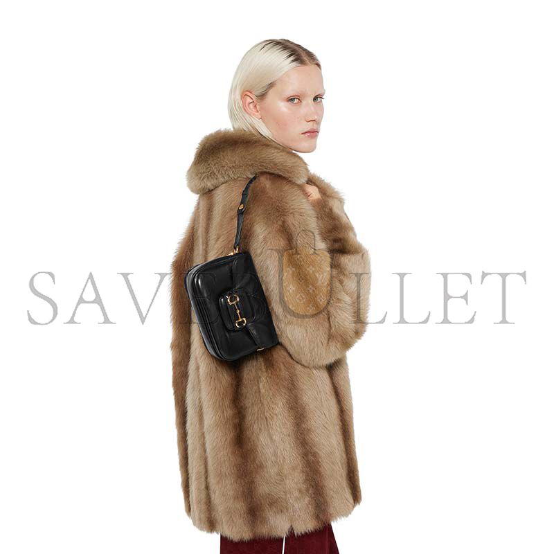 GUCCI HORSEBIT 1955 AURA MINI SHOULDER BAG 847064 (19.5*15*9cm)